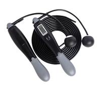 Weighted Jump Rope, Digital Counting Skipping Cord, Adjustable Fitness Tool, Lcd Display Accessory for Exercise, Cardio Workout, Home Gym, Park, and Outdoor Use, 7.44 Inches