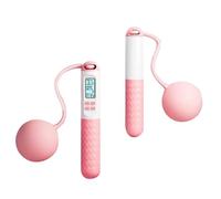 Weighted Jump Rope | TPU, 3.5cm Balls | Electronic Smart Counter For Kids & Adults | Exam Training Skipping Rope (Ball Color May Vary)