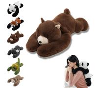 Weighted Plush Animals, The Weighted Animals for Adult, Hugging Pillow for Anxiety Relief & Sleep Support (Brown Bear, 65CM)