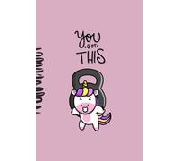 Weightlifting Record: Kawaii Workout Journal - Weight Training Planner - Fitness Logbook for Beginners - Kawaii Unicorn - 6x9
