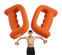 Weights for Women at Home | 2 pezzi D Grip Dumbbell Set | D-Type Dumbbells Sports Equipment for Beginner Pilates Gym Workout Training Men Seniors Walking Women