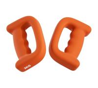 Weights for Women at Home | 2 pezzi D Grip Dumbbell Set | D-Type Dumbbells Sports Equipment for Beginner Pilates Gym Workout Training Men Seniors Walking Women