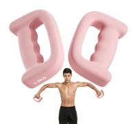 Weights for Women at Home | 2 pezzi D Grip Dumbbell Set | D-Type Dumbbells Sports Equipment for Beginner Pilates Gym Workout Training Men Seniors Walking Women