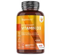 WeightWorld Vitamina D3 4000 UI 400 pz Compresse