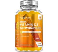 WeightWorld Vitamina D3 4000 UI Gommose 300 g Gummibärchen