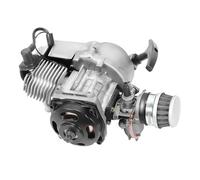 WEIGR Kit motore a 2 tempi, motore a benzina, 49 cc, quad, dirt pit bike, avviamento elettrico per mini moto, ATV mini motocross bike o mini quad-bike