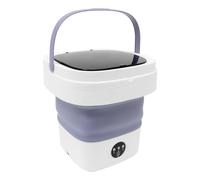 WEIGR Mini lavatrice pieghevole da 12 l, portatile da campeggio con centrifuga, per biancheria intima, vestiti per bambini e piccoli indumenti, camper e appartamenti (Lina)
