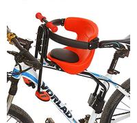 WEIGR Seggiolino Anteriore per Bici Sicurezza Bambini Bambino Seggiolino Anteriore Bici con Pedale e Maniglia Guardrail per Mountain Bike, City Bike, fino a 30 kg, da 8 mesi a 6 anni