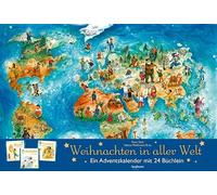 Weihnachten in aller Welt: Adventskalender mit 24 Büchern