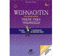Weihnachten mit meiner/meinem Violine, Viola, Vc (Tascabile)