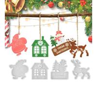 Weihnachten Silikonformen - Wiederverwendbare Gießformen Für Harz Beton Gips Fondant Ton | Backform Für Küche Kamin Bar Weihnachtsdekorationen Halloween Bastelarbeiten