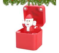 Weihnachts Lustige Streichbox Weihnachtsmann | Geldhalter Streichbox für Kinder Erwachsene Weihnachts- und Geburtstagspartys Gescheür Details bietet die lnk Strumpffüller Süßigkeiten Spaß Überraschung