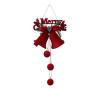 Weihnachtsbaumglocke Ornament - Weihnachtsglocken Anhänger Für Die Dekoration, Aufhängbarer Winterfest Dekorationsanhänger, Weihnachtsgirlande Glocke | Garten Hof Terrasse Haustür Baum Büro