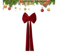 Weihnachtsbaumschleife, decorazione a d'ape e Weihnachtsbaumschleife, Weihnachtsbaum-Schleifenspitze Für Drinnen Und Draußen |, Vorderseite, Treppe, Hintergrund, Zuhause, Herbst-SaisonDecor