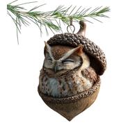 Weihnachtsdekoration - Ripiano in acrilico da 7,5 cm, decorazione a forma di per festeggiare