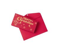 Weihnachtsumschläge Für Bargeld - Papier Umschläge 6-Fach Dünn, Festliche Geldumschläge | für Weihnachten Zuhause Partys Reisen Baum Dekoration Schreibtisch Regale Geschenkverpackung