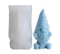 Weihnachtswichtel Silikonform - Gnom Kerzenform, Silikon Flexibel Robust, Kreatives DIY Zubehör | Kerzen Mould Für Handmade Dekoration Weihnachten Zuhause Basteln Weihnachten Zuhause