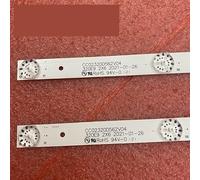 WEIJIAHUIWH Striscia di retroilluminazione a LED for 32LED02T2M 32LED03T2M LE-8822A HV32MXC200X-B SM315TWD602 HV320WHB-N55 CV315PW07S SJ.HL.D3200601-2835BS-F(20 PCS For 10 TV)