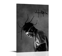 WEIJUNMAOYI Poster di Travis Scott, poster decorativo da parete su tela, stampa moderna, per camera da letto, per camera da letto, 30 x 45 cm