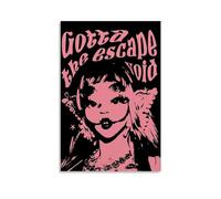 WEIJUNMAOYI Stampa artistica da parete su tela, motivo: Melanie Martinez Portals Music Art, decorazione decorativa per stanza, 60 x 90 cm, senza cornice