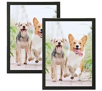 Weikani A3 Photo Frame, 2 Pack-29.7x42cm Black Picture Frame Plexi-Glass, Certificate Frame for Wall Mount o Table Top Display, Set di 2