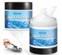 WEILAOK 2 Pezzi Grasso al Silicone, Grasso Siliconico, Grasso per Candele, Grasso per Cuscinetti, Grasso per Parti ad Alta Tensione Come Candele di Automobile, Grasso per Candele, Candelette