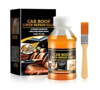 WEILAOK Colla per Cielo Auto, Colla per Tetto Auto, colla per Tappezzeria auto, collas per Tessuti autos, Adatto per Tessuto, Tetto, Legno, Gommapiuma, Pelle, 100g