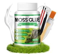 WEILAOK Colla per Modellismo, Colla Liquida, Moss Glue per Progettare e Creare Immagini di Muschio, Decorazioni Pasquali, Modellismo - Trasparente Dopo L'asciugatura, Legame Forte e Durevole, 100ml
