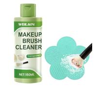 WEILAOK Pulizia Pennelli Make Up, Pulitore Pennelli Trucco, Pulisci Pennelli Make Up, Pennelli/Spugne/Piumoni per Il Trucco Puliti, 150ml