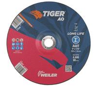 Weiler 57047 22,9 cm x 1/40,6 cm Tiger Type 27 Cut off Wheel, A60T, 7/20,3 cm a.h. (confezione da 25) Rivestimento taglio da angolo di taglio (confezione da 25)