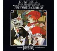 Weill, K. - Con Vn/Brass/Threepenny Opera