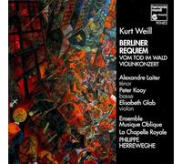 Weill Kurt - Vom Tod Im Wald Op.23, Concerto X V