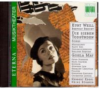 Weill - Seven Deadly Sins, Berlin Requiem / Herbert Kegel, Gisela May - CD
