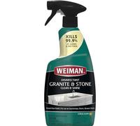 Weiman Granite Cleaner & Polish - Uso Quotidiano, Striature Formula per Piano di Lavoro, Marmo, al Quarzo, Laminato e Piastrelle, Green, 24 FL oz