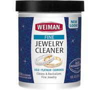 Weiman Jewelry Cleaner Liquid - ridona lucentezza e brillantezza all' Oro, Diamante, Platinum Jewelry & Pietre preziose - 7 FL. oz.