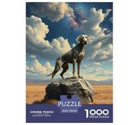 Weimar Dog 1000 Pezzi Adulti Puzzle Bambini Intrattenimento Animal Decorazione Da Parete Regalo Bambino 70x50cm/1000pcs