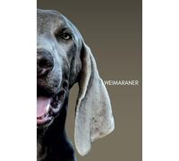 Weimaraner Notebook: Dog Lover’s Journal - 110 Pages, 5.25 x 8", 133.3 x 203.2 mm
