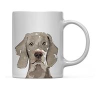 Weimaraner Up Close Tazza Colazione Resistente Tazze Eleganti Tazzine Da Caffè Per Cucina Casa Tè 330Ml
