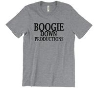 WEIMEIDA Boogie Down Productions T Shirt BDP KRS One Hip Hop T Shirt NYC Mens Man Grey M