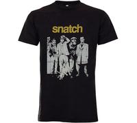 WEIMEIDA Brad Pitt Snatch Film Movie Men's T-Shirt Black 3XL