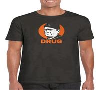 WEIMEIDA Drug Tito Josip Broz Comrade Yugoslavia Revolutionary T Shirt Mens Man Black XL