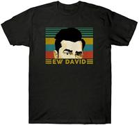 WEIMEIDA EW David T Shirt - Schitts Creek-David Shirt - David-Rose Unisex T Shirt for Men Black M