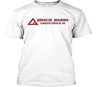 WEIMEIDA Gracie Barra Jiu-Jitsu Carlos Gracie Martial Arts - Custom Men's T-Shirt Tee Pmutyr White XXL