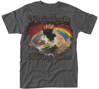 WEIMEIDA Rainbow 'Rising Tour 76' T-Shirt Mens Man Grey L