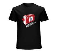 WEIMEIDA Talkie Toaster Funny Red Dwarf Rimmer Sci Fi TV Show Shirt T-Shirt Tee Mens Man Black S