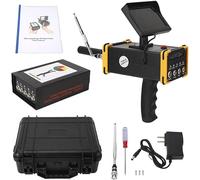 WEIMILOR Metal Detector, Kit rilevatore di Oro in Metallo con Schermo HD con Barra del Segnale dell'indicatore per Auricolari, Treasure Finder Metal Scanner Gamma di Ricerca 99 Metri