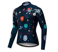 weimostar Maglia da ciclismo da uomo a maniche lunghe da ciclismo, Cd5216-lj, L