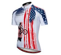 Weimostar Sunner Cycle - Maglia da ciclismo a maniche corte da uomo, abbigliamento da corsa, Uomo, 1012, L