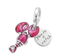 WEIMU Braccialetto di San Valentino per la mamma, con ciondolo in argento S925, per braccialetti con collana europea, 1, Metallo, Senza Gemme