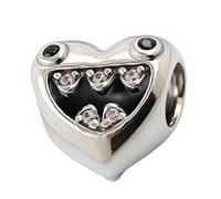 WEIMU Braccialetto di San Valentino per la mamma, con ciondolo in argento S925, per braccialetti con collana europea, 1, Metallo, Senza Gemme